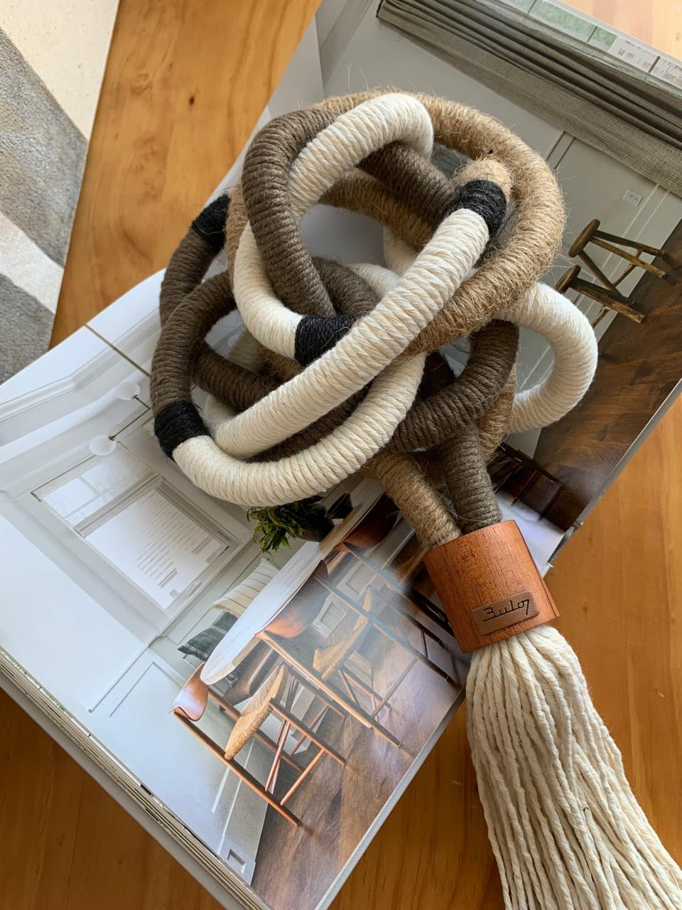 Nudo Garabato Tricolor Beige