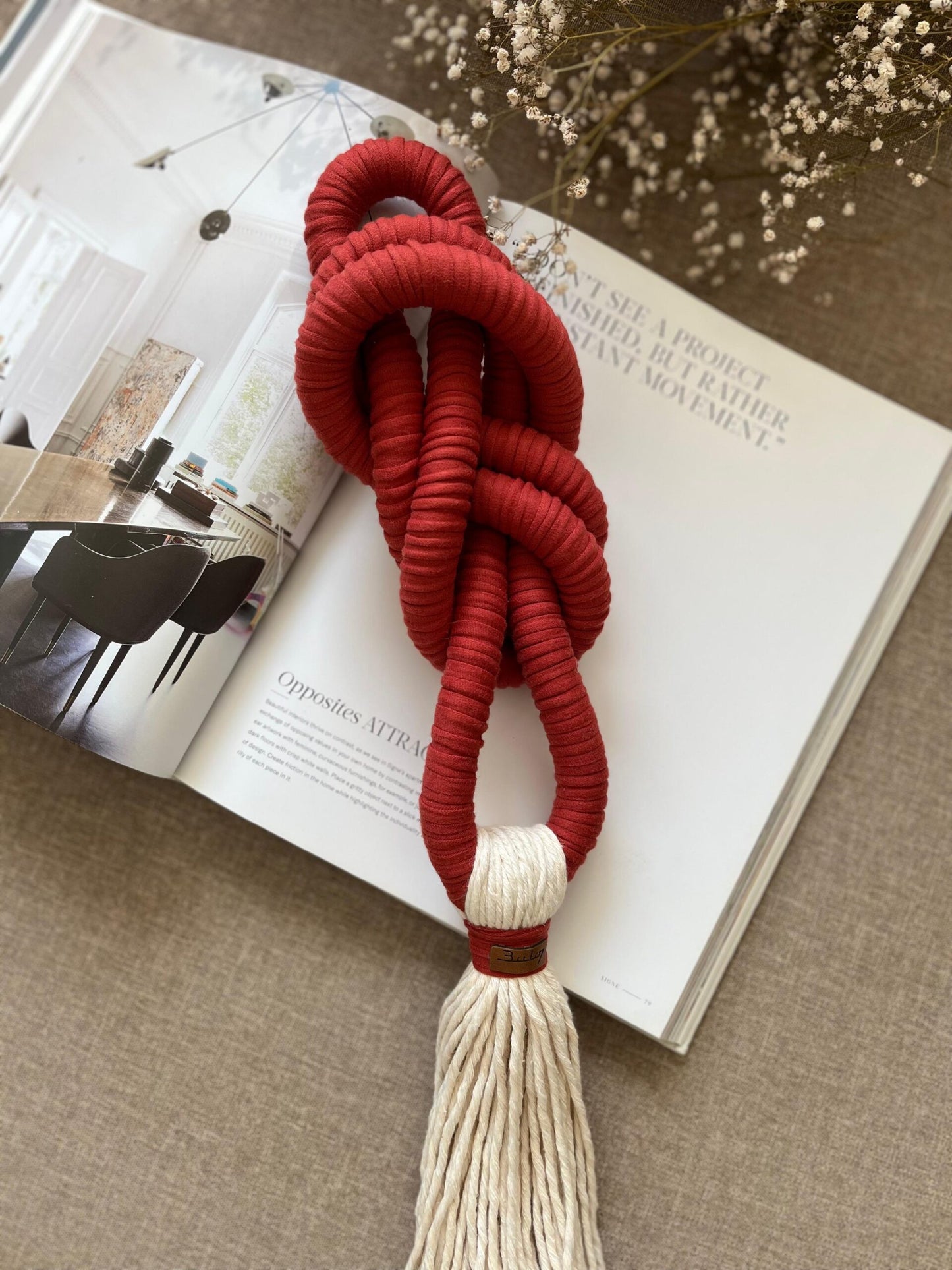 Nudo Trenza Rojo