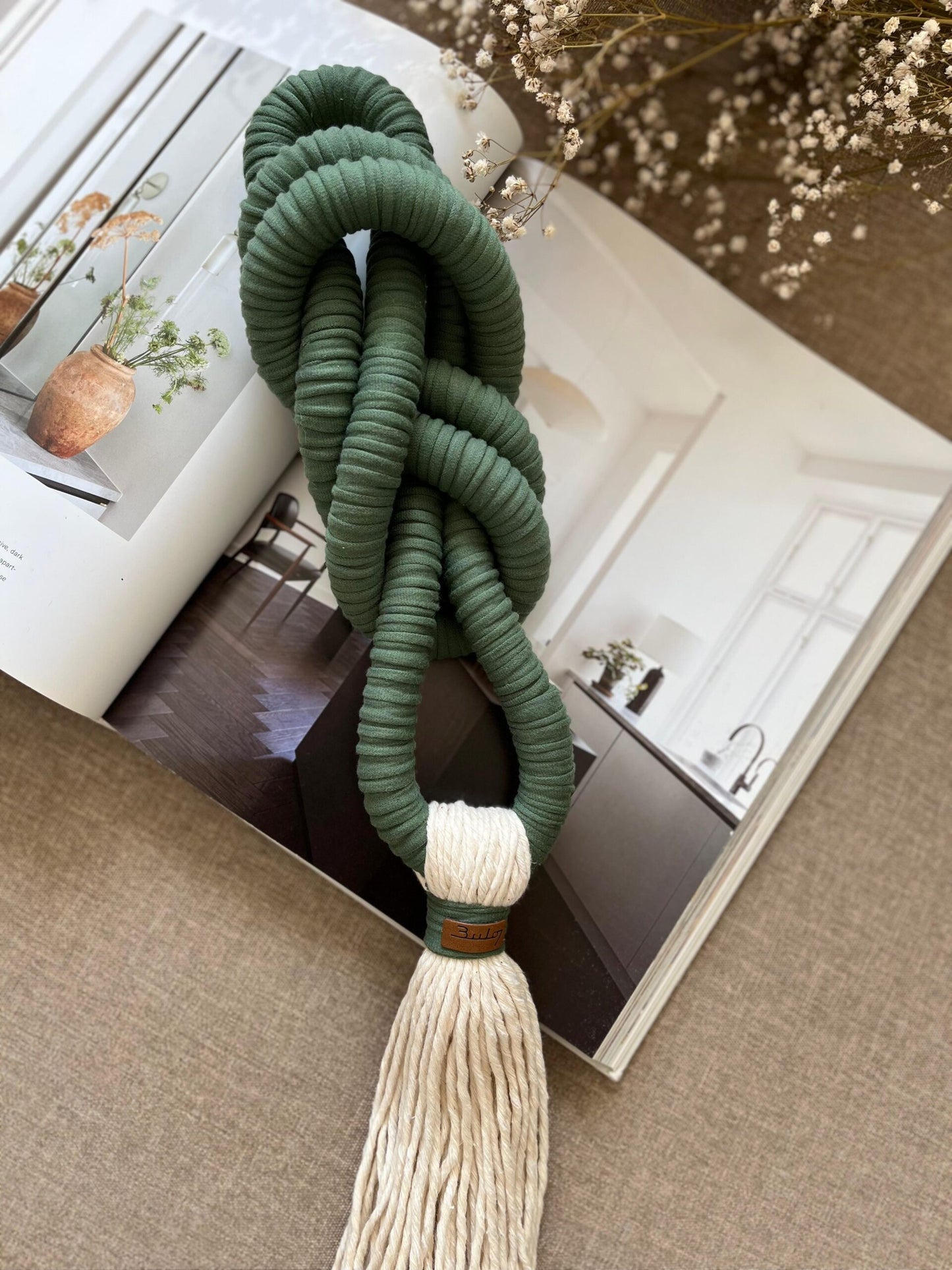 Nudo Trenza Verde