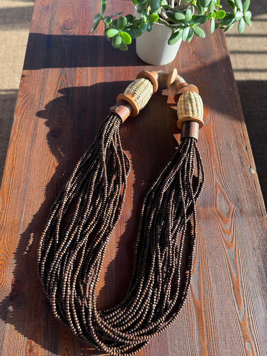 Collar Mónaco Marrón